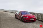 Tesla Model S 90D on Vossen Wheels (VFS-2) 2018 года (UK)